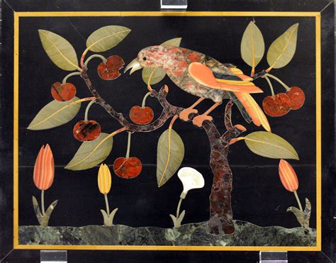 Флорентийская мозаика (pietre dure) XVII в. из музея Каподимонте ...