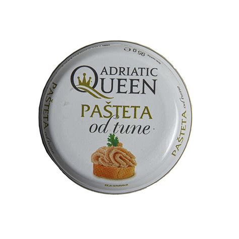 PAŠTETA ADRIATIC QUEEN OD TUNE 95g SARDINA PPK Bjelovar