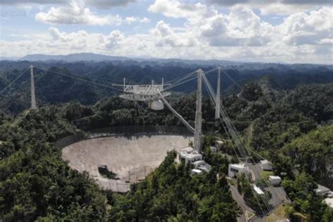 El Famoso Radiotelescopio De Arecibo Ha Colapsado La Tercera