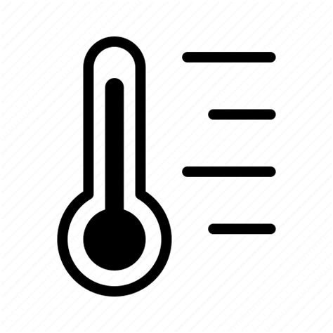 Thermometer Temperature Weather Forecast Icon Download On Iconfinder