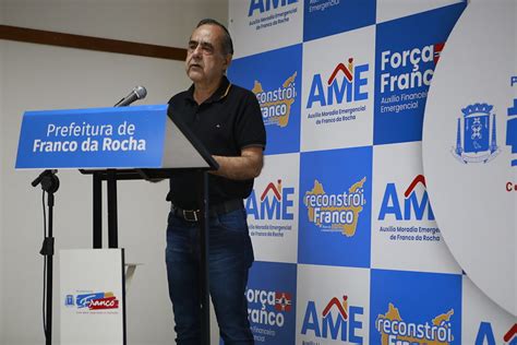 Prefeitura Anuncia Plano De Investimentos E Recupera O De Franco Da