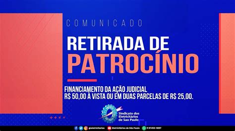 RETIRADA DE PATROCÍNIO ENEL SP FINANCIAMENTO DA AÇÃO JUDICIAL YouTube