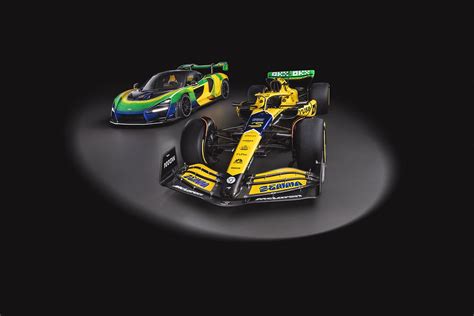 Mclaren Presta Homenagem A Ayrton Senna Pintura Especial