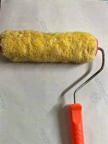 Yellow Woven Synthetic Acrylic Paint Roller Size Inch At Rs