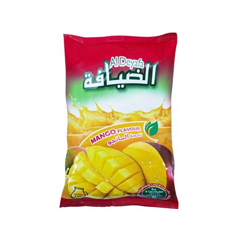 Al Deyafa Mango Flavour Instant Powdered Drink Pouch 500 G Online At