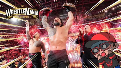 Roman Reigns Invincible Résultats Wwe Wrestlemania 39 Nuit 2 Youtube