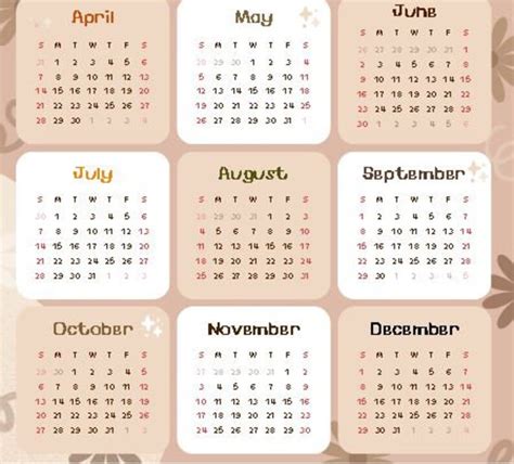 Family Calendar 2024 Printable - Etsy