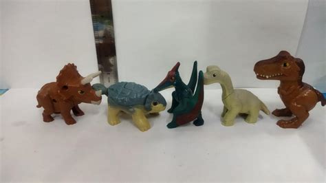 Jurassic World Dinosaur Happy Meals Mcd Mcdonalds Toys Hobbies Toys