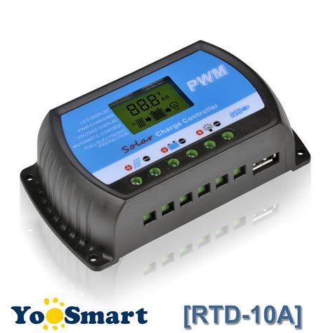 Pwm A Solar Laderegler V V Lcd Display Usb V Solar Panel