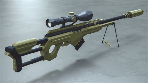 Future Sniper Rifle On Behance