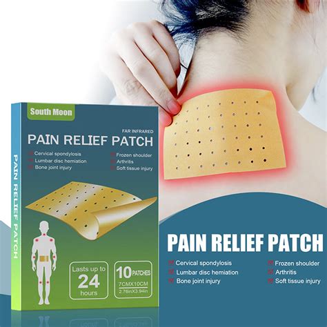 Pcs Pain Relief Patch Relieve Pain Of Cervical Vertebrae And Lumbar