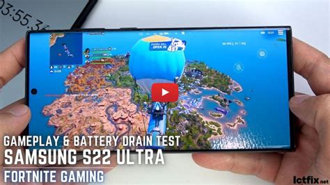 Samsung Galaxy S Ultra Fortnite Gaming Test Season Ictfix