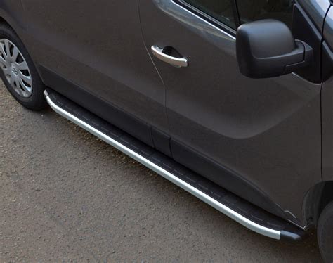 Nissan Primastar Aluminium Plastic Side Steps Running Board