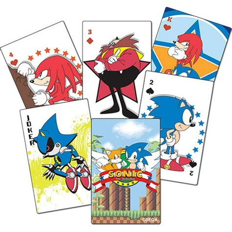 Classic Sonic Playing Cards