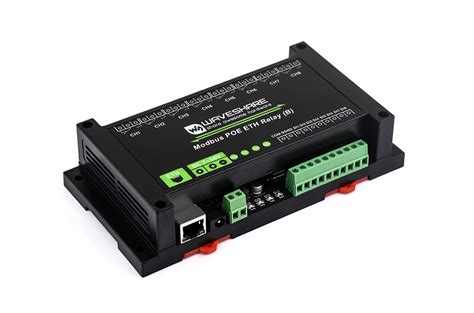 Ch Ethernet Relay Module B With Digital Input Modbus Rtu Modbus