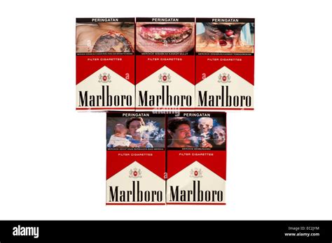 Marlboro Cigarette Box Warning