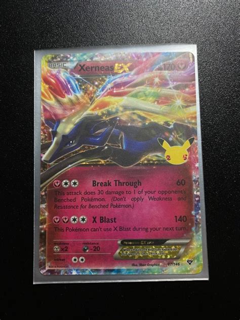 Pokemon Tcg Th Celebrations Xerneas Ex Hobbies Toys Toys