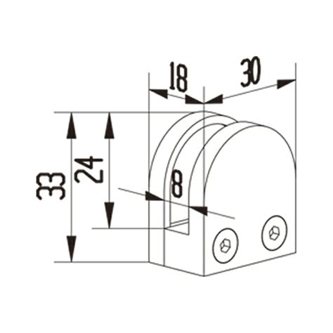 6mm Glass Clamp Aleader Machinery