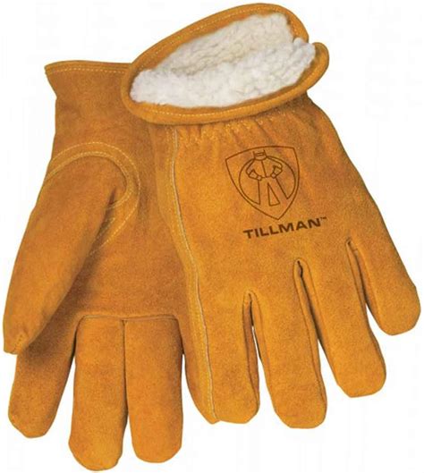 Tillman 1414 Top Grainsplit Cowhide Drivers Gloves Medium Work