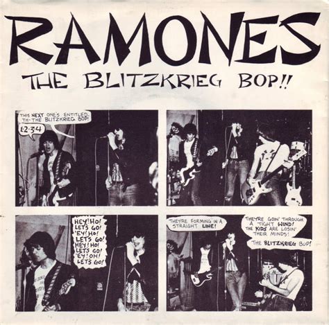 M S Que M Sica The Ramones Blitzkrieg Bop