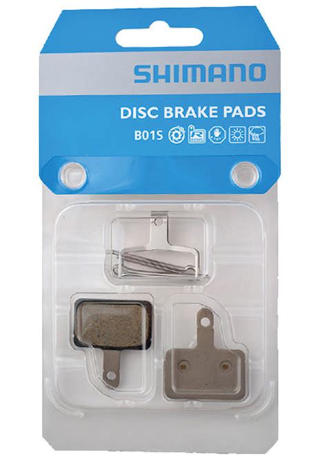 Shimano B01S Resin Disc Brake Pad and Spring Pair - PRFO Sports