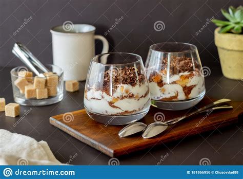 Sobremesa Italiana Tiramisu Num Copo Cozinha Nacional Receita