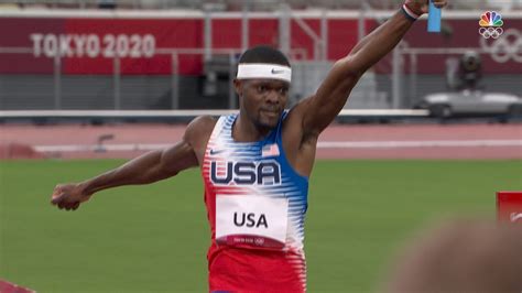 Benjamin Anchors U S Men 4x400m Relay To Easily Win Gold Nbc Olympics