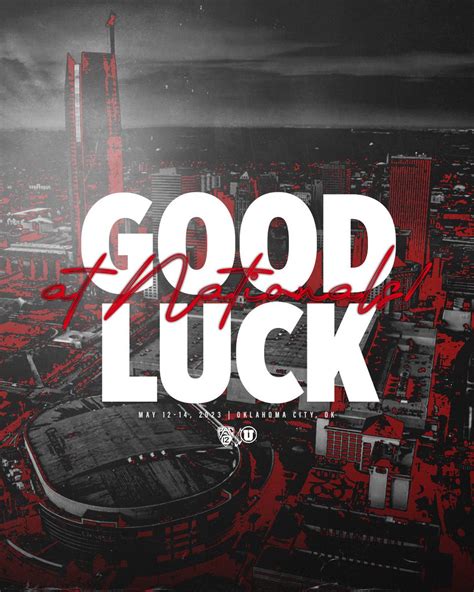 Utah Gymnastics On Twitter Best Of Luck To Everyone Competing At The