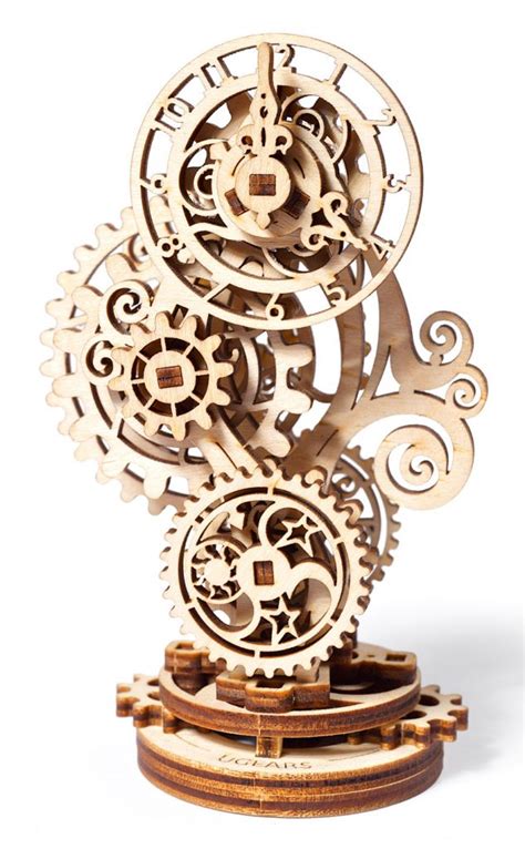 Ugears Steampunk Clock Wooden Model From Ugears Austraila