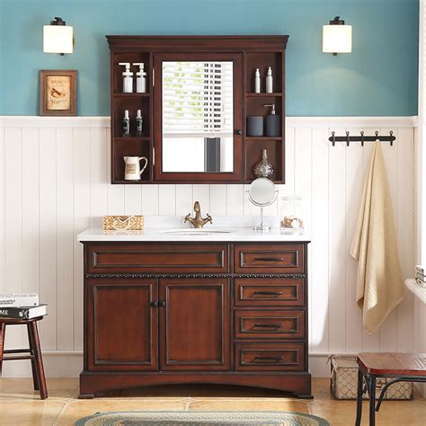 American Standard Floor Standing Solid Wood Bathroom Vanity Acs W