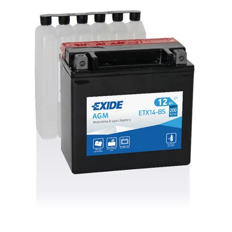 Etx14 Bs Motorcycle Battery Premier Battery Services Ltd