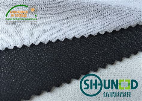 Circular Knit Fusible Interlining Fabrics C Qs For Sport Garments