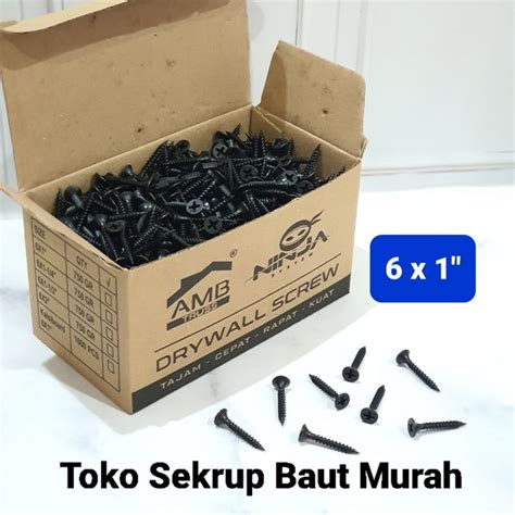 Jual Sekrup Gypsum X Drywall Screw Skrup Gipsum X Cm Kota