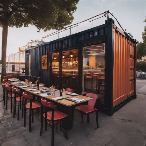 Shipping Container Restaurant Sea Containers