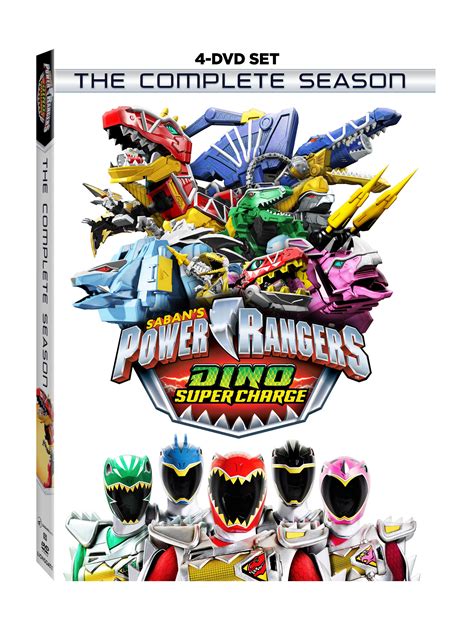 Power Rangers Dino Super Charge Complete Series DVD Announced - Tokunation