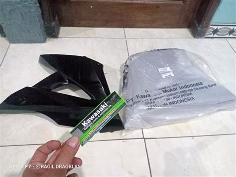 Jual Fairing Bawah New Ninja Rr Hitam Polos Original Kawasaki Di Lapak