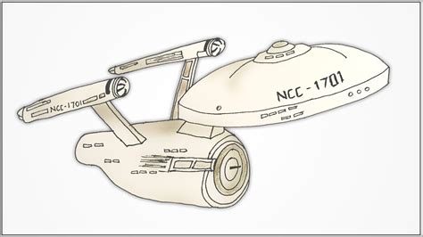 How To Draw Star Trek Ships? Update