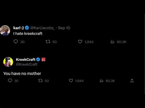 Kreekcraft Has Beef With Karl Jacobs YouTube