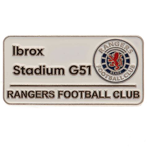 Rangers FC Badge SS | Taylors Merchandise