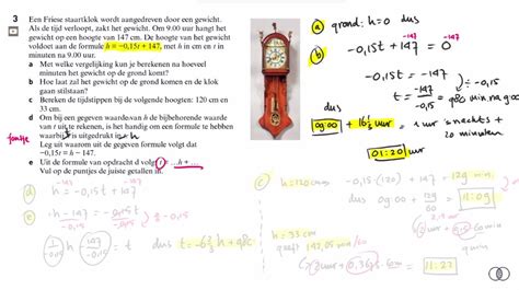 Video Uitwerkingen Vwo H Lineaire Formules E Editie Wiskunde Net