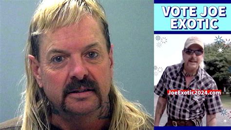 Tiger King Joe Exotic Still In Prison Quietly Ends Presidential Campaign