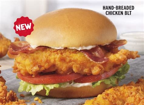 Hardee S Introduces New BLT Hand Breaded Chicken Sandwich The Fast