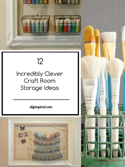 10 Diy Craft Storage Ideas