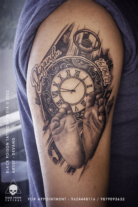 Share More Than Birth Clock Tattoos Super Hot In Cdgdbentre