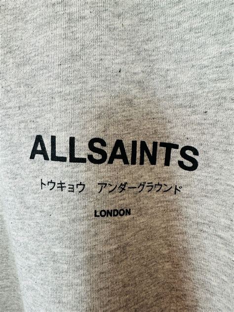 Allsaints Underground Oversized Crew T Shirt Xxl … Gem