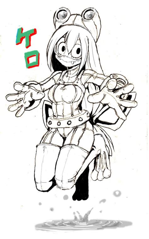 Boku No Hero Academia Tsuyu Asui Dibujos Sensuales Personajes De Anime Dibujos De Anime