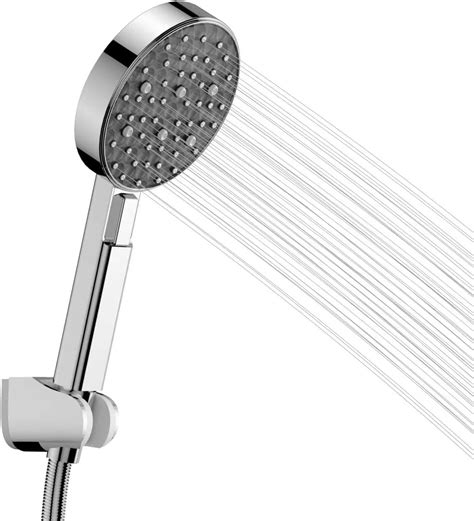 High Pressure Shower Heads 5 Water Flow Patterns Hand Held Shower Head