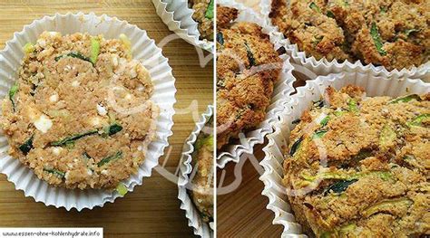 Leckere Low Carb Zucchini Feta Muffins Low Carb Rezepte