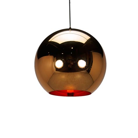 Tom Dixon Globe Pendant Copper Rentals Event Lighting Rental