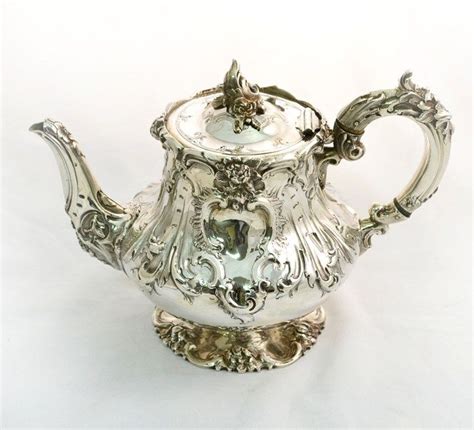 61 best ANTIQUE SILVER TEAPOT STAND images on Pinterest | Antique ...